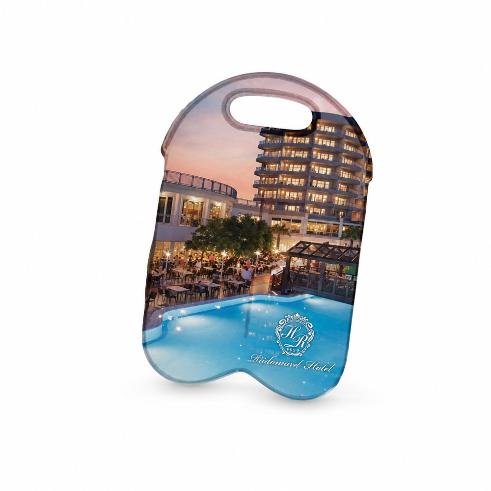 Duplo Neoprene Two-Bottle Wine Cooler Bag