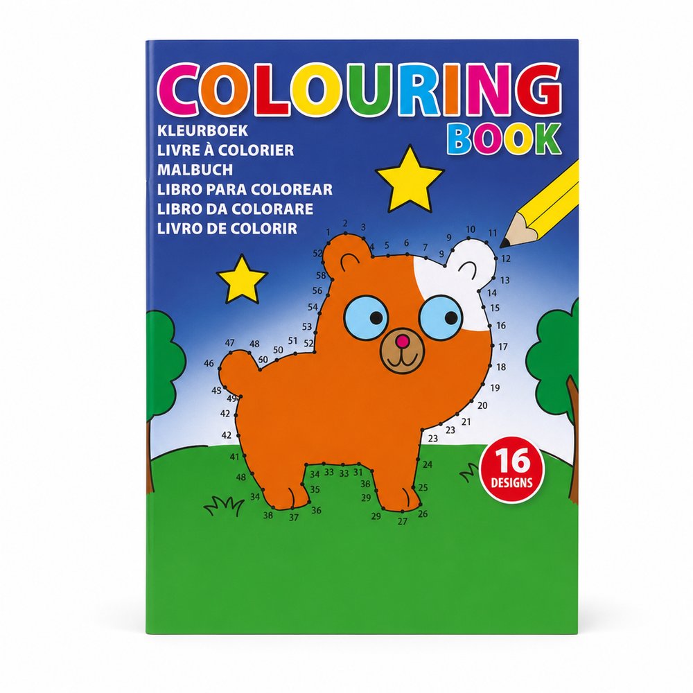 Kids Colouring Books A5 — Branded Activity Giveaway