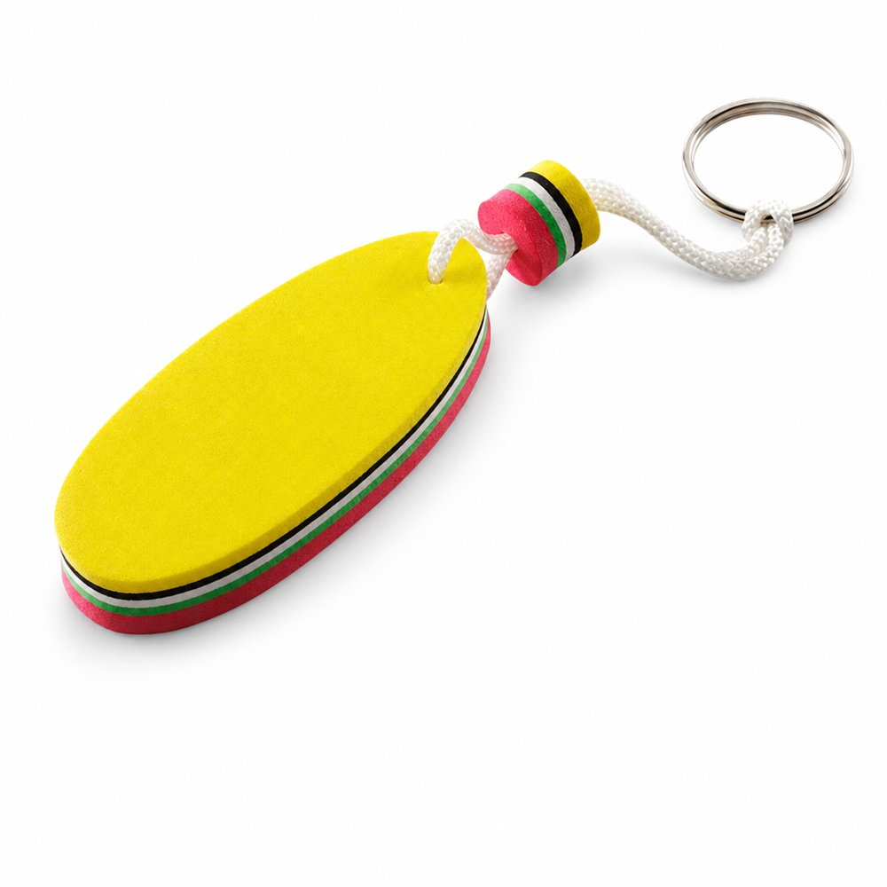 Floating Oval Keyring — Branded EVA Foam