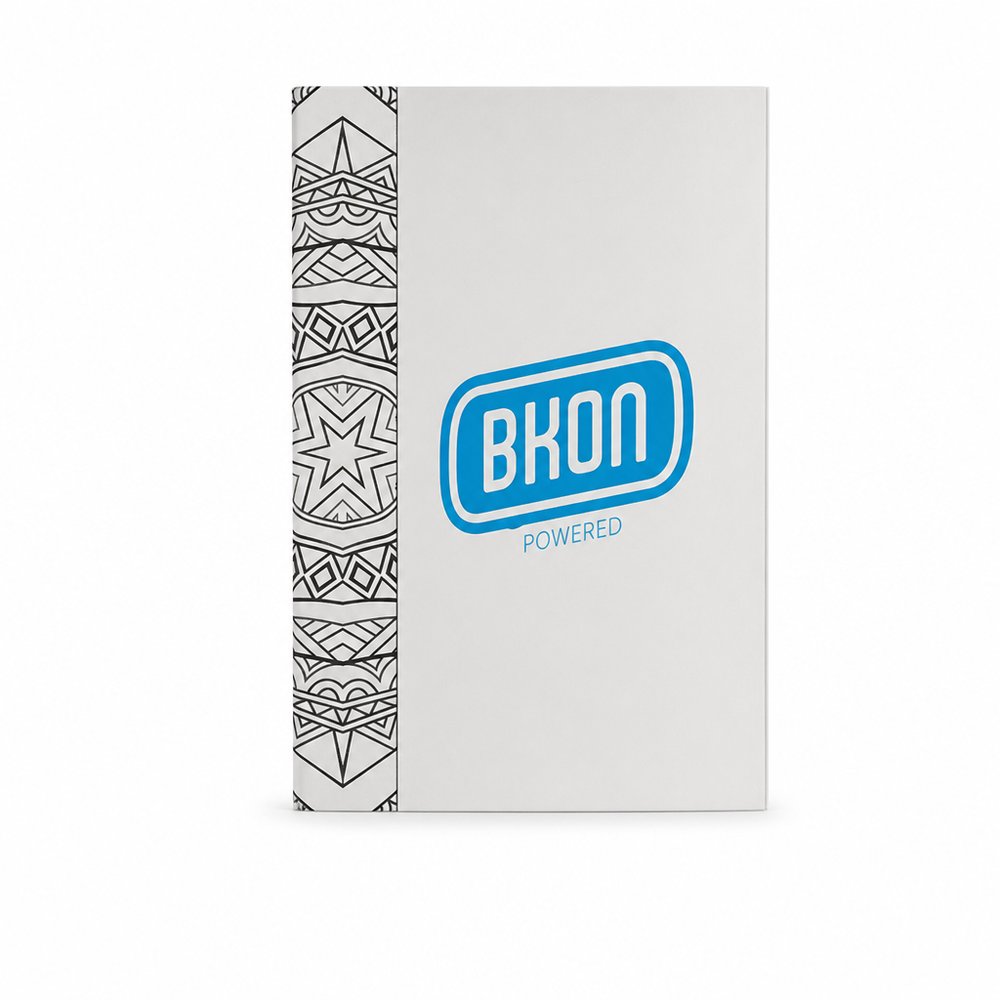 Adult Colouring Notebook with Branded Cover