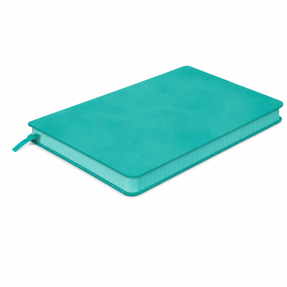 Leatherette A5 Notebook with Debossed Logo