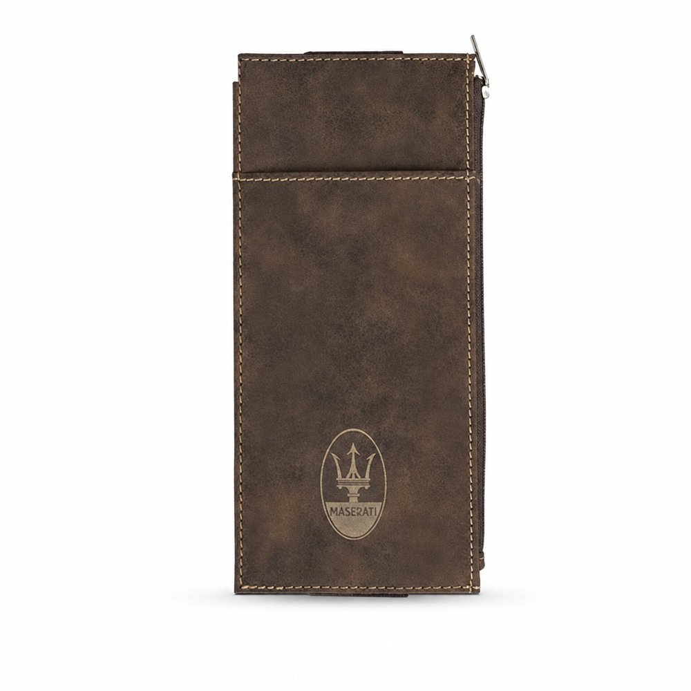 Sueded Leatherette Notebook Pen and Tech Quiver