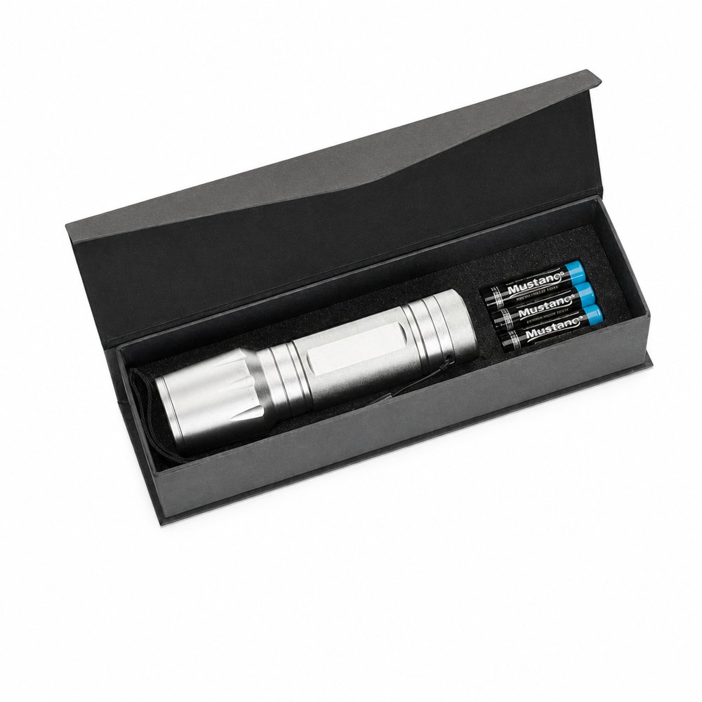 Stainless Steel LED Torch with Bottle Opener