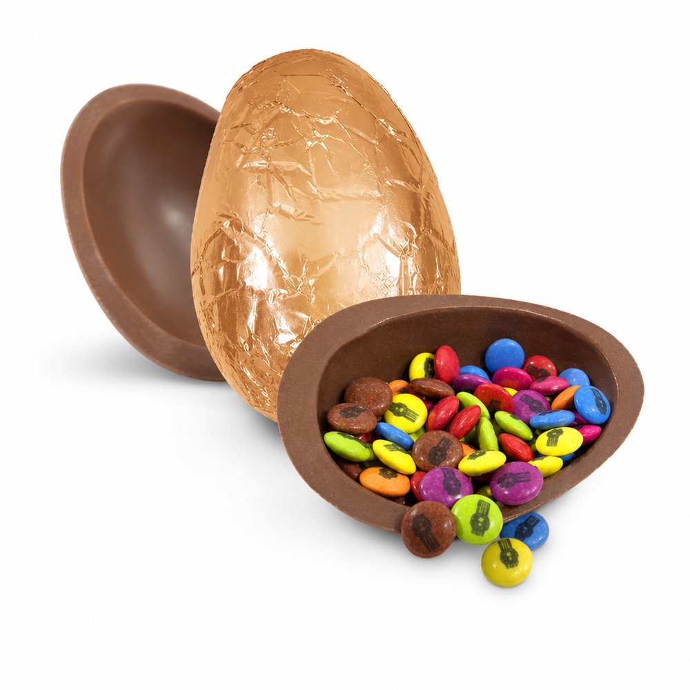 Branded Easter Eggs with Custom Printed Smarties