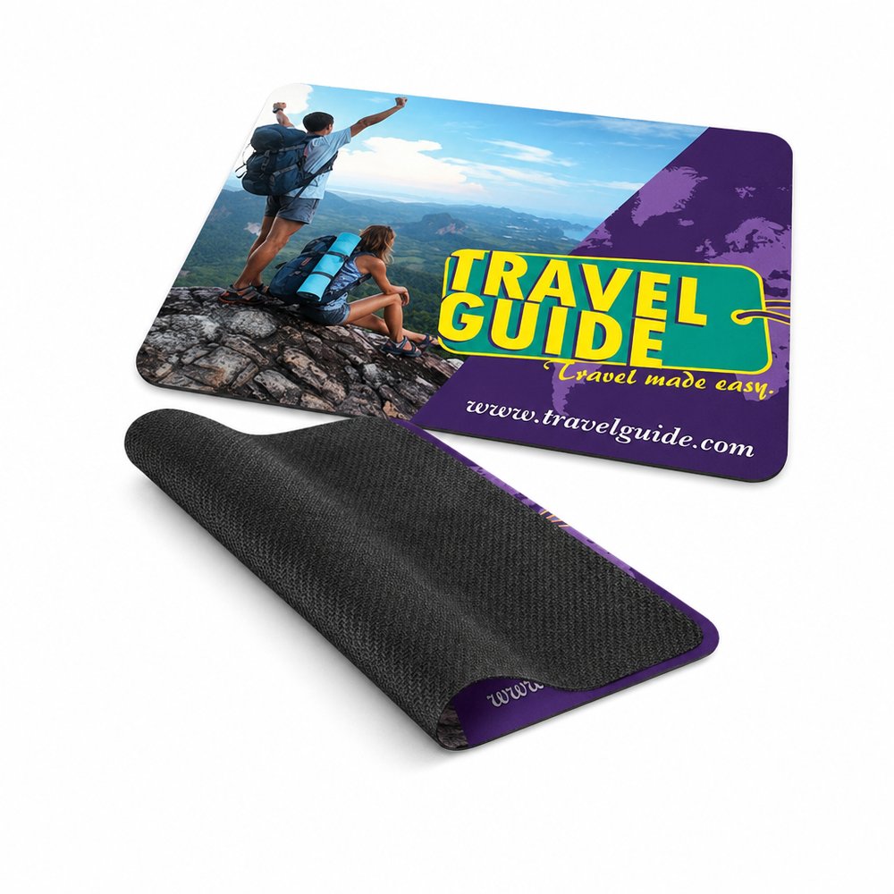 Microfibre Mouse Pad — Full Colour Custom Print