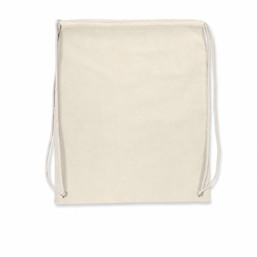 Cotton Drawstring Backpacks, Full-Colour Print