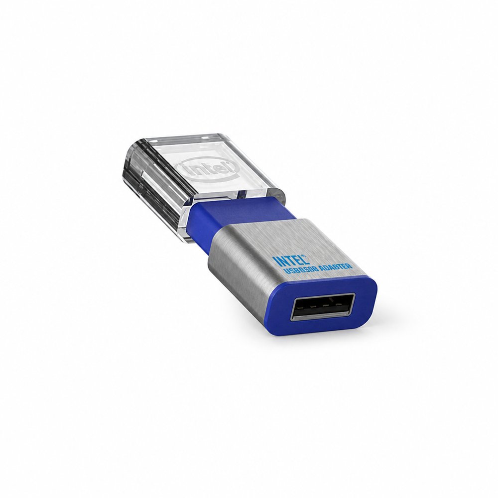 Crystal Glow Illuminated Acrylic USB Drive 4GB