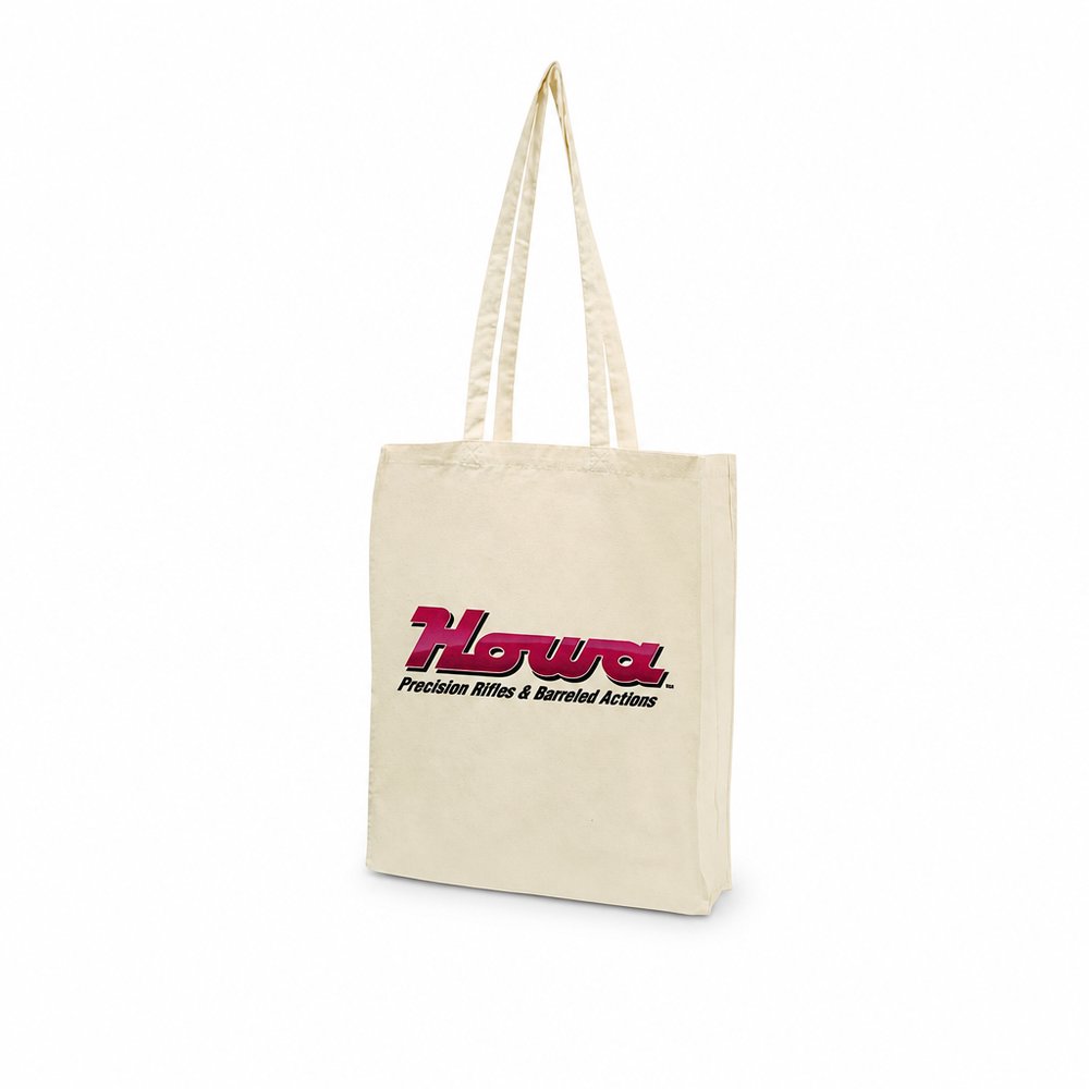 Gusseted Calico Event Tote Bag