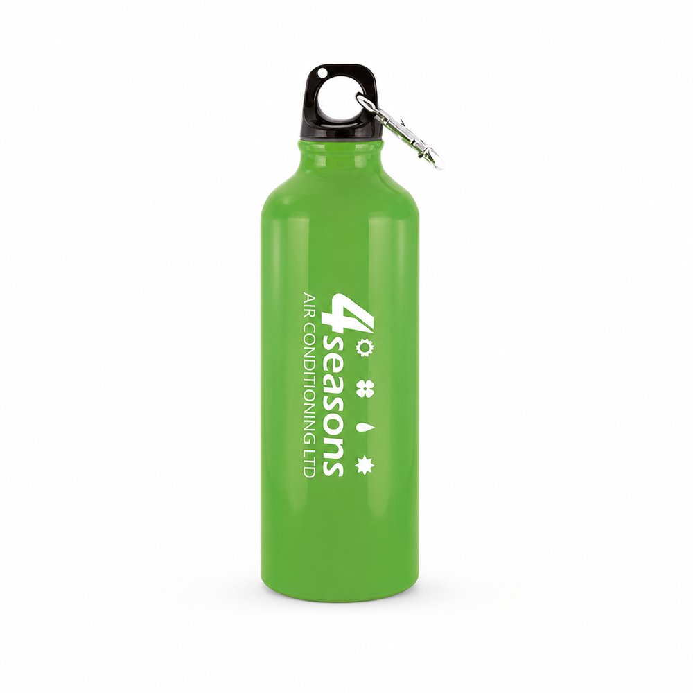 Everest Aluminium Carabiner Drink Bottle 500ml