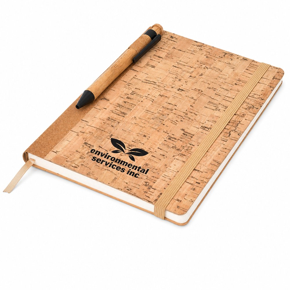Cork Cover A5 Notebook — Eco Cambridge