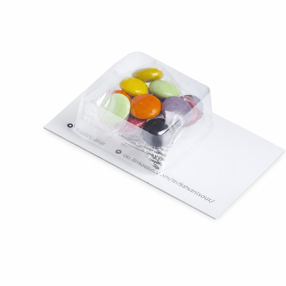 Chocolate Bean Business Card Holders, Branded