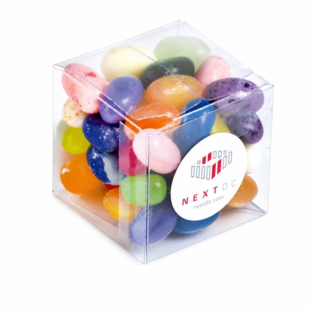 Branded Jelly Belly Bean Cubes 60g — Promotional Lollies