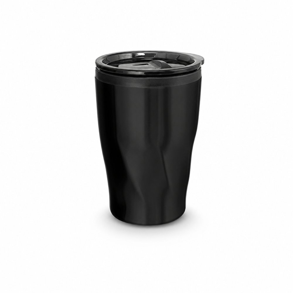 Naples Double Wall Stainless Steel Coffee Cup 400ml