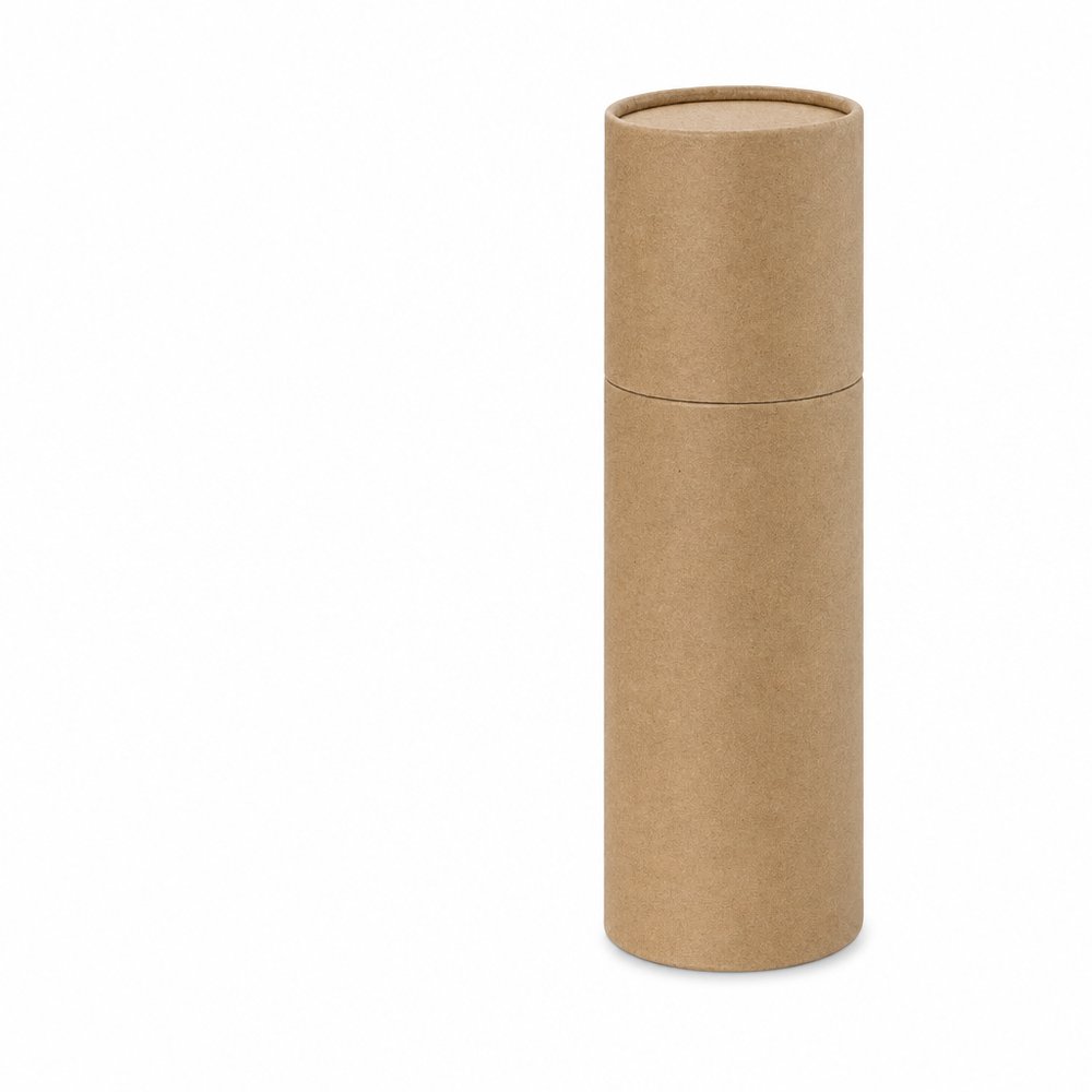Branded Drink Bottle Gift Tubes — Small Cardboard Presentation