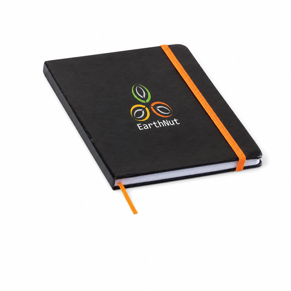 A5 Lined Soft Cover PU Notebook with Ribbon Marker