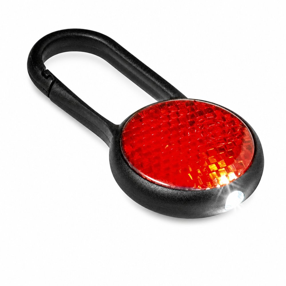Branded High-Visibility Carabiner Safety Light