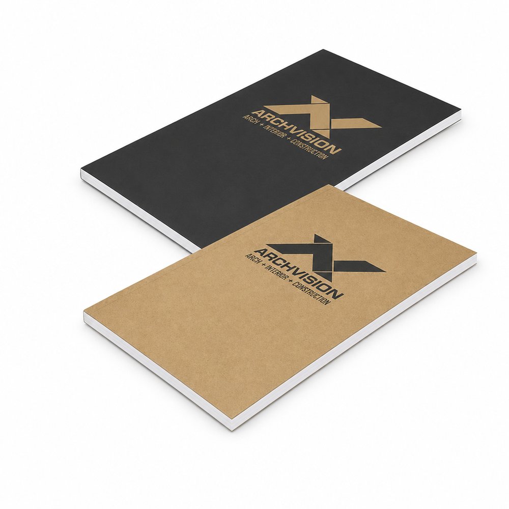 Classic Eco A5 Notebook — Recycled Branded Notepad