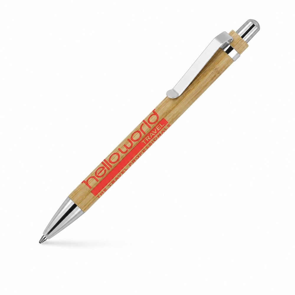 Bamboo Pens, Branded — Eco Ballpoint