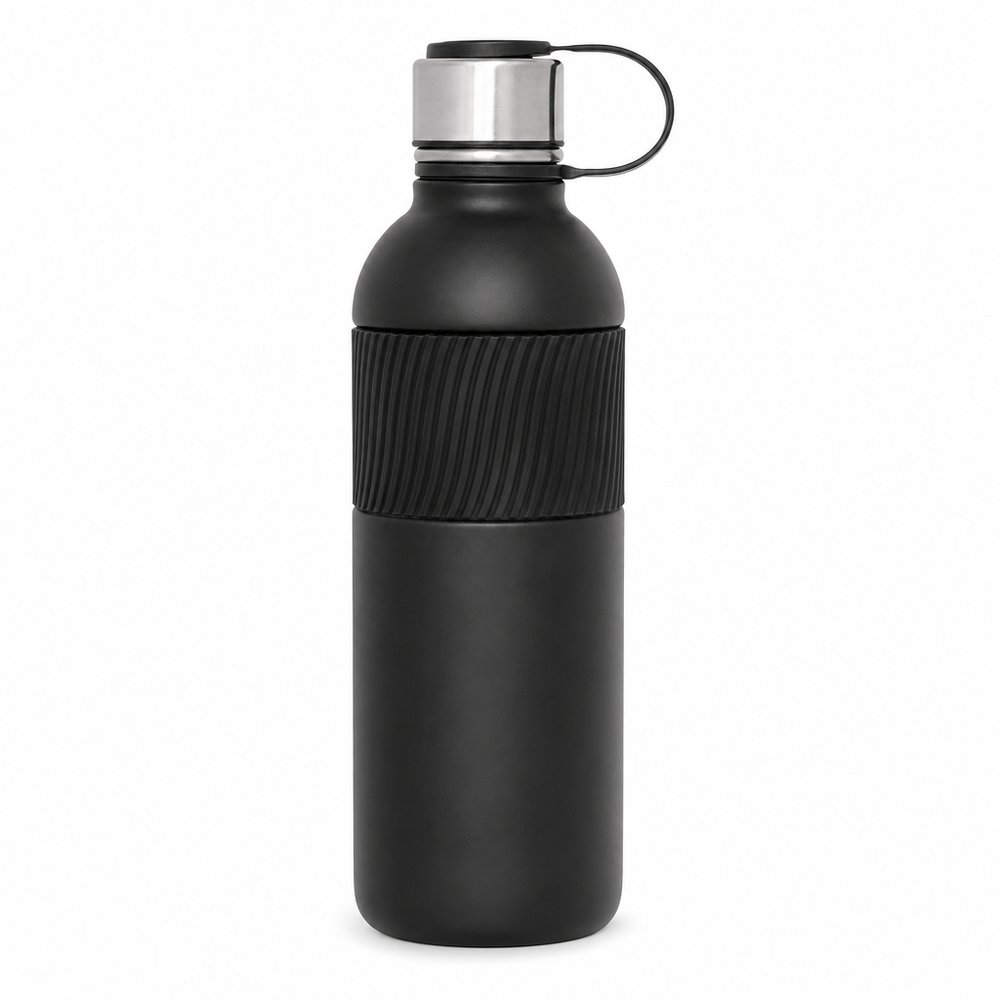 Branded Stainless Steel Sports Bottle 600ml