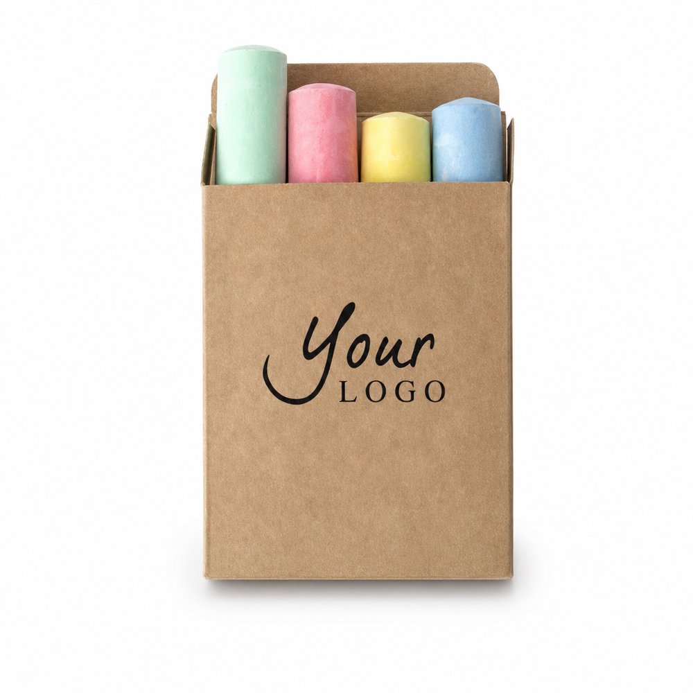 Branded Sidewalk Chalk Sets for Family Events