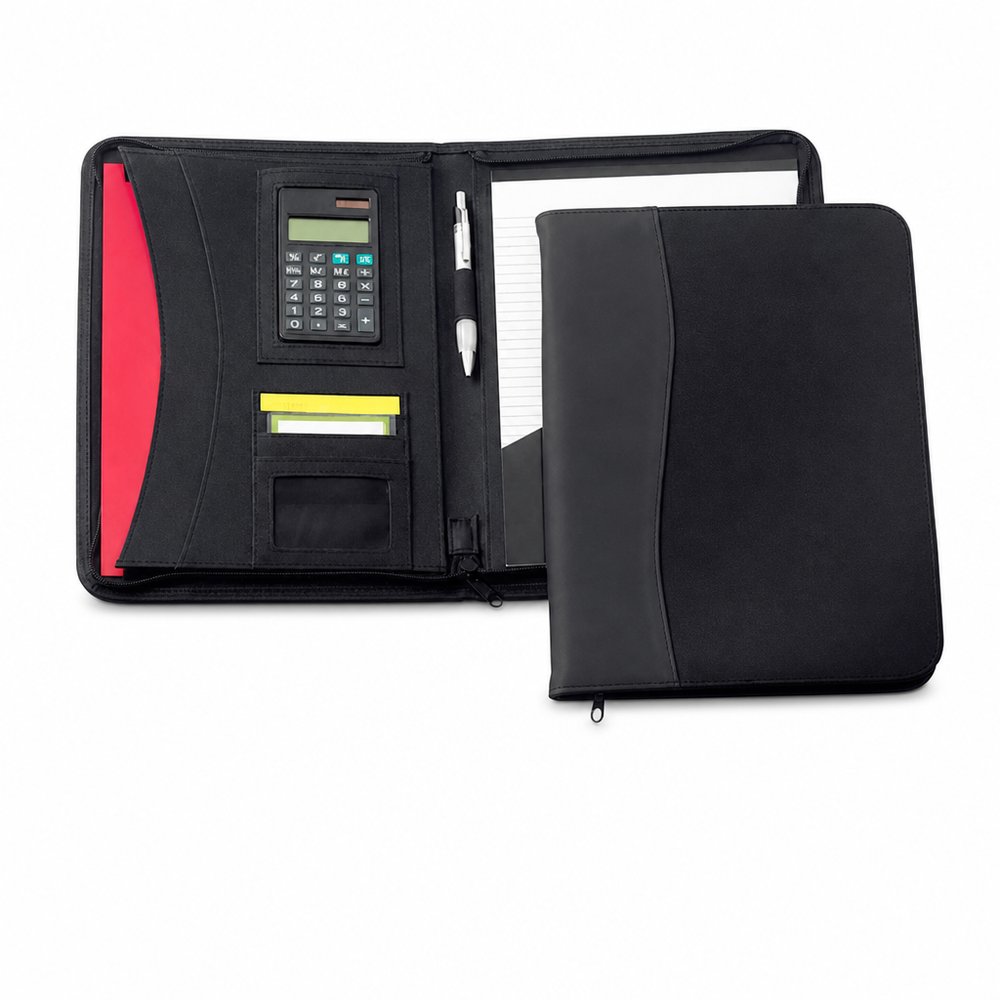 Corporate A4 Zippered Nylon Conference Compendium