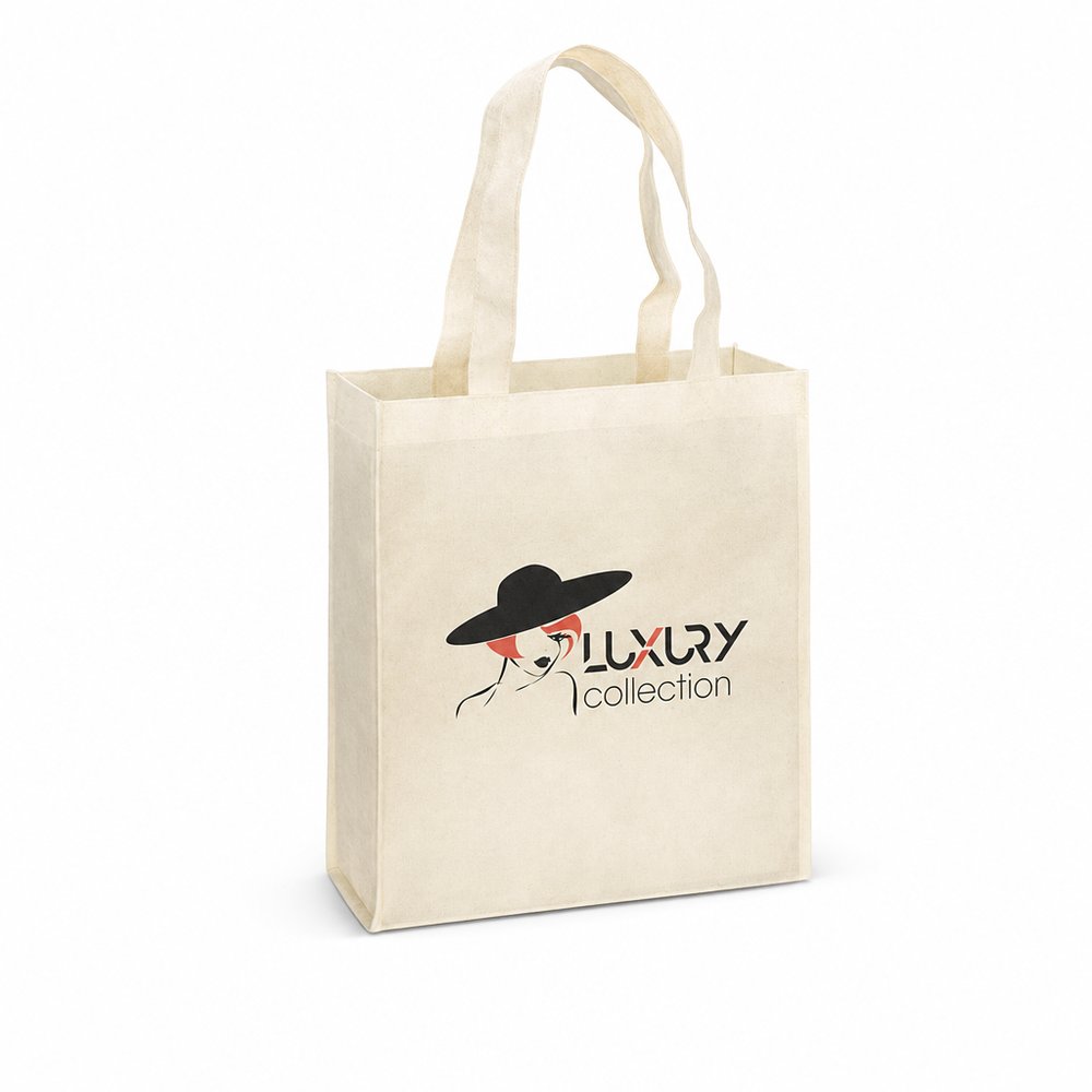 Mika Natural Non-Woven Tote Bag, A4