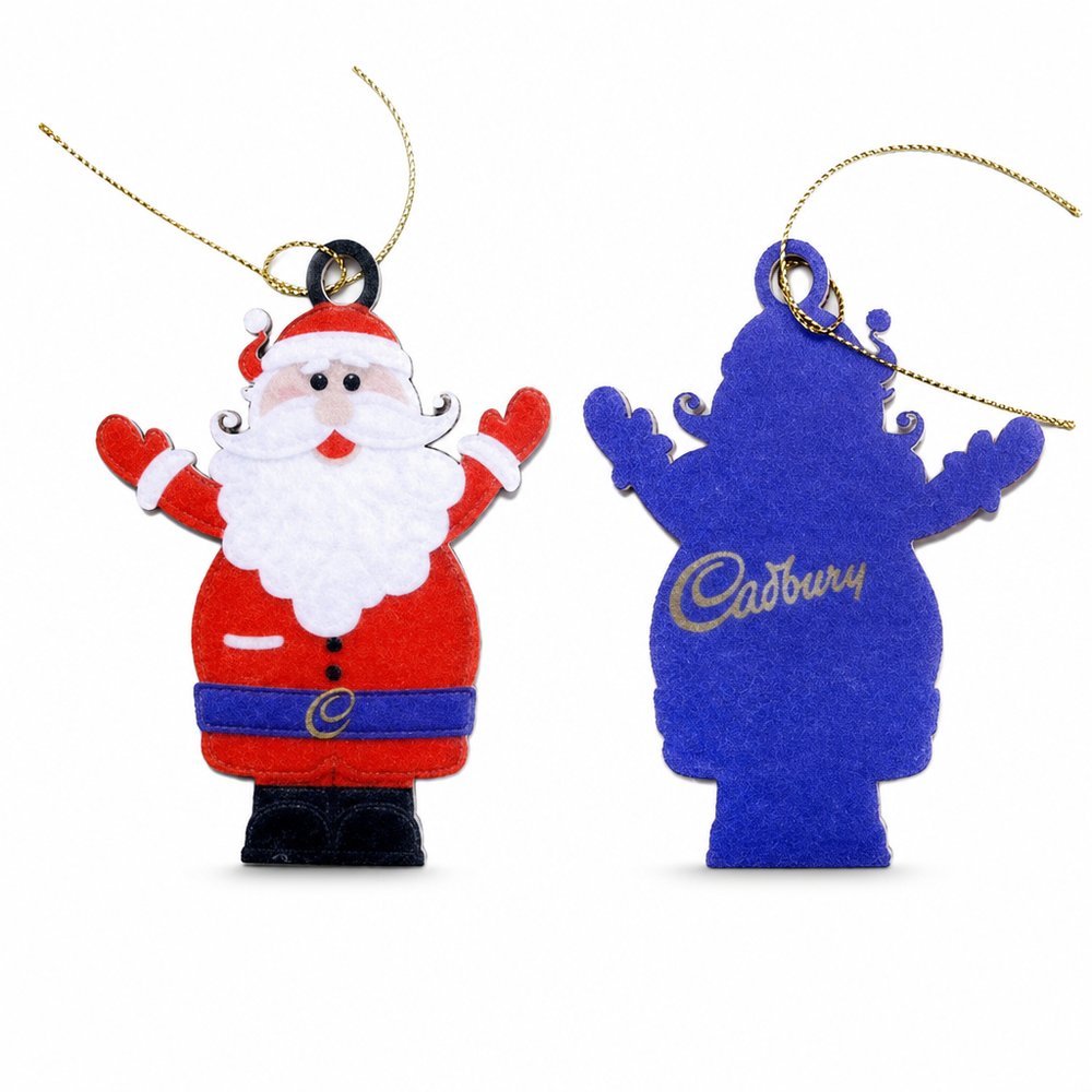 Custom Shaped Felt Christmas Ornaments