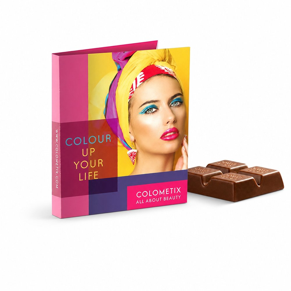 Ritter Sport Mini Fold-Out Chocolate Promo Card