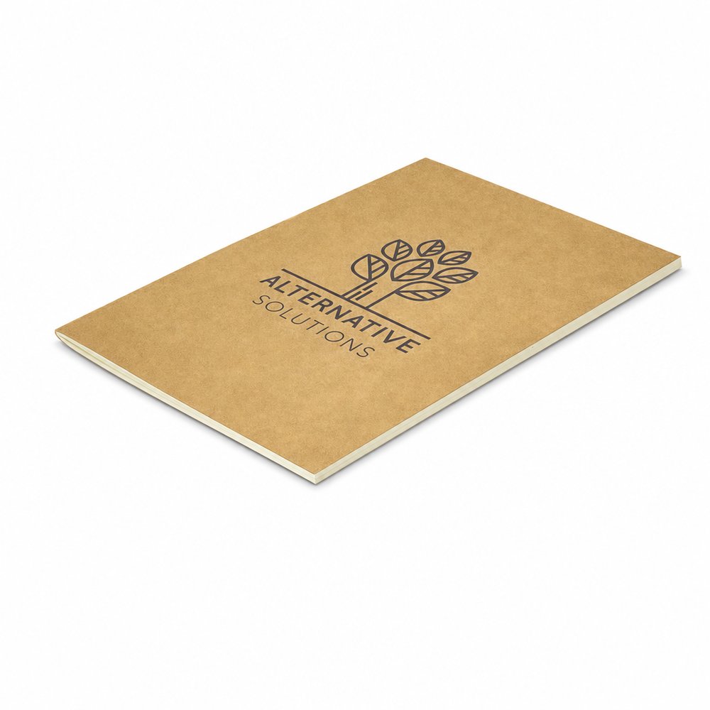 Eco Kraft A6 Notepad — Custom Branded Stationery