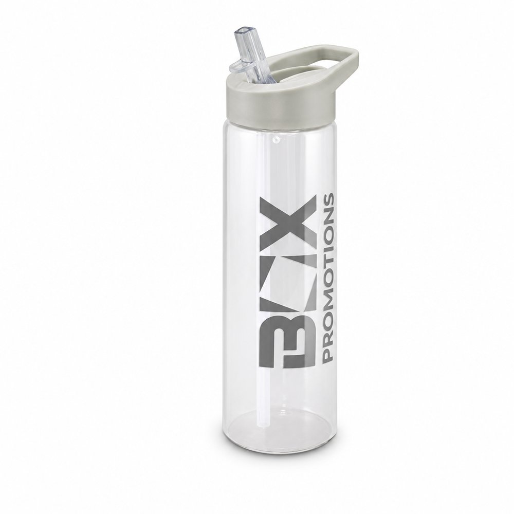 Borosilicate Glass Drink Bottle 700ml — Branded
