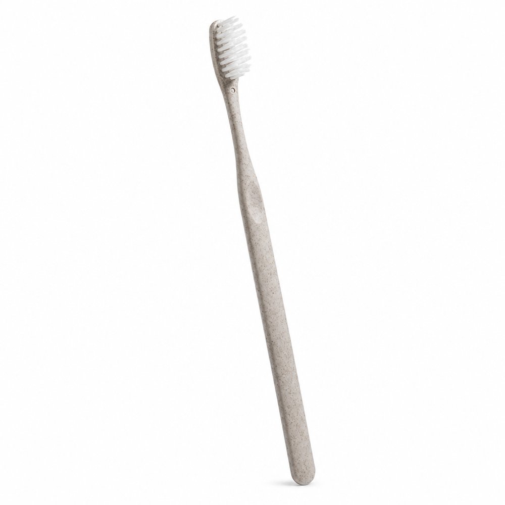 Wheat Straw Toothbrush — Branded Eco Travel Brush