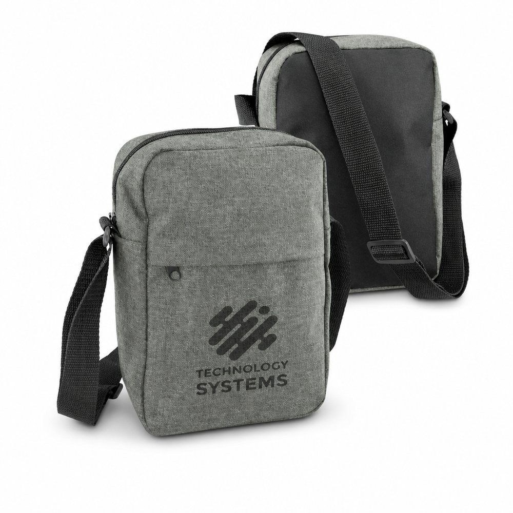 Metro Heather 300D Adjustable Corporate Shoulder Bag