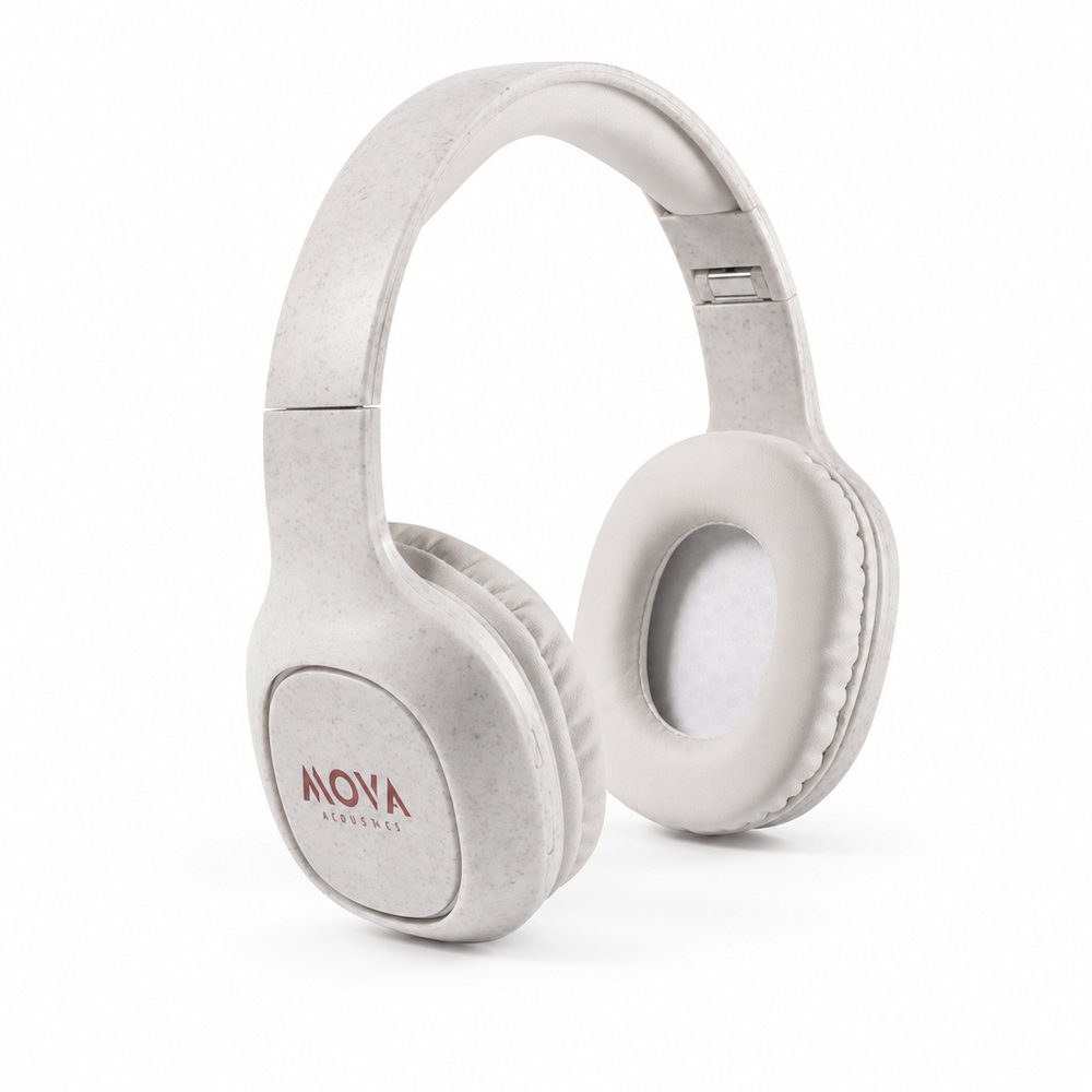 Harvest Foldable Wheat Straw Wireless Headphones