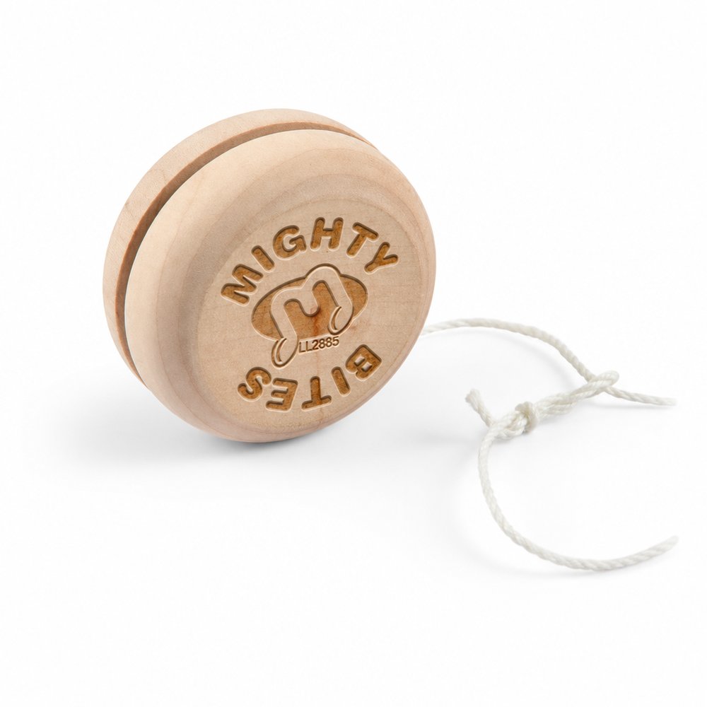 Branded Wooden Yoyo — Custom Print Promo Toy