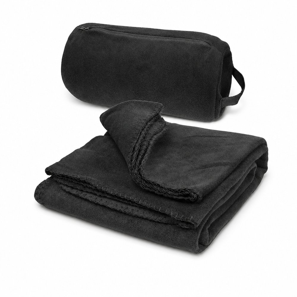 Branded Fleece Blanket with Carry Bag