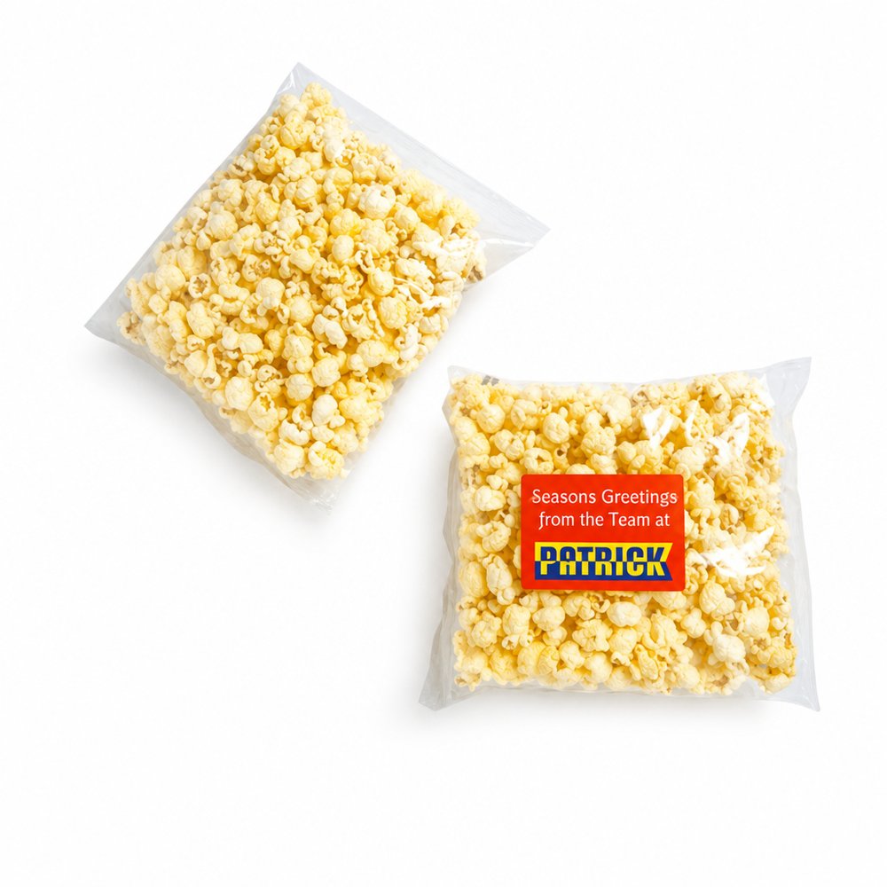 Branded Buttered Popcorn Bags 50g — Custom Print