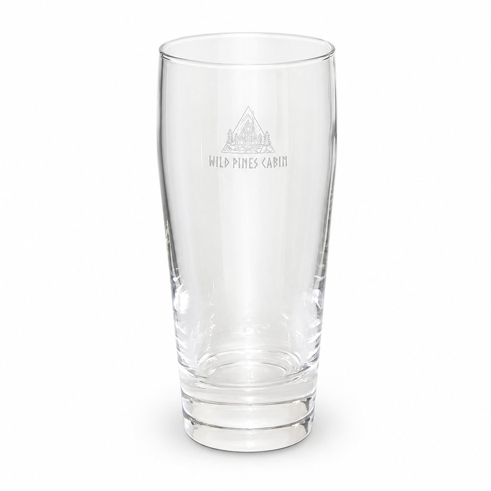 Branded Beer Tumbler 380ml — Custom Glassware
