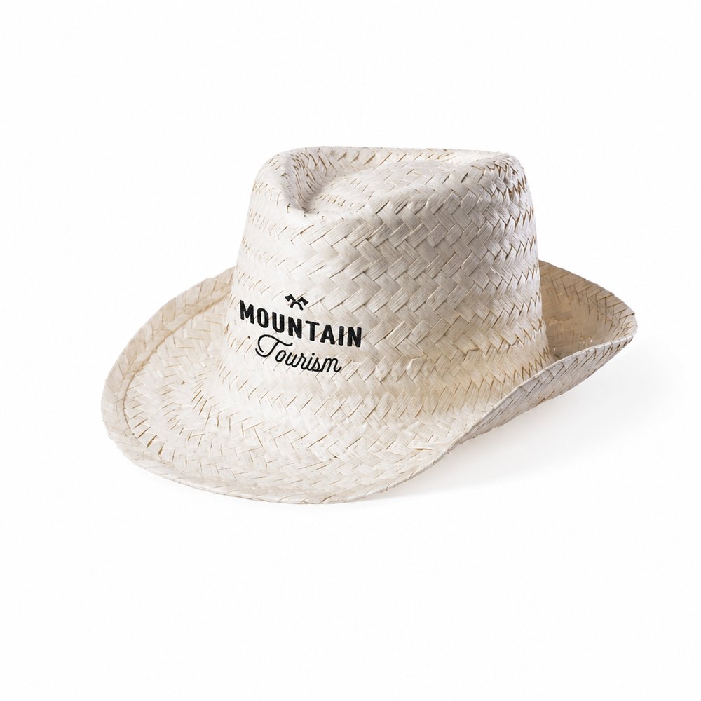 Branded Straw Hats — Tropical Event Headwear