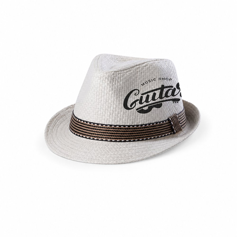 Branded Straw-Look Festival Hats | Custom Print