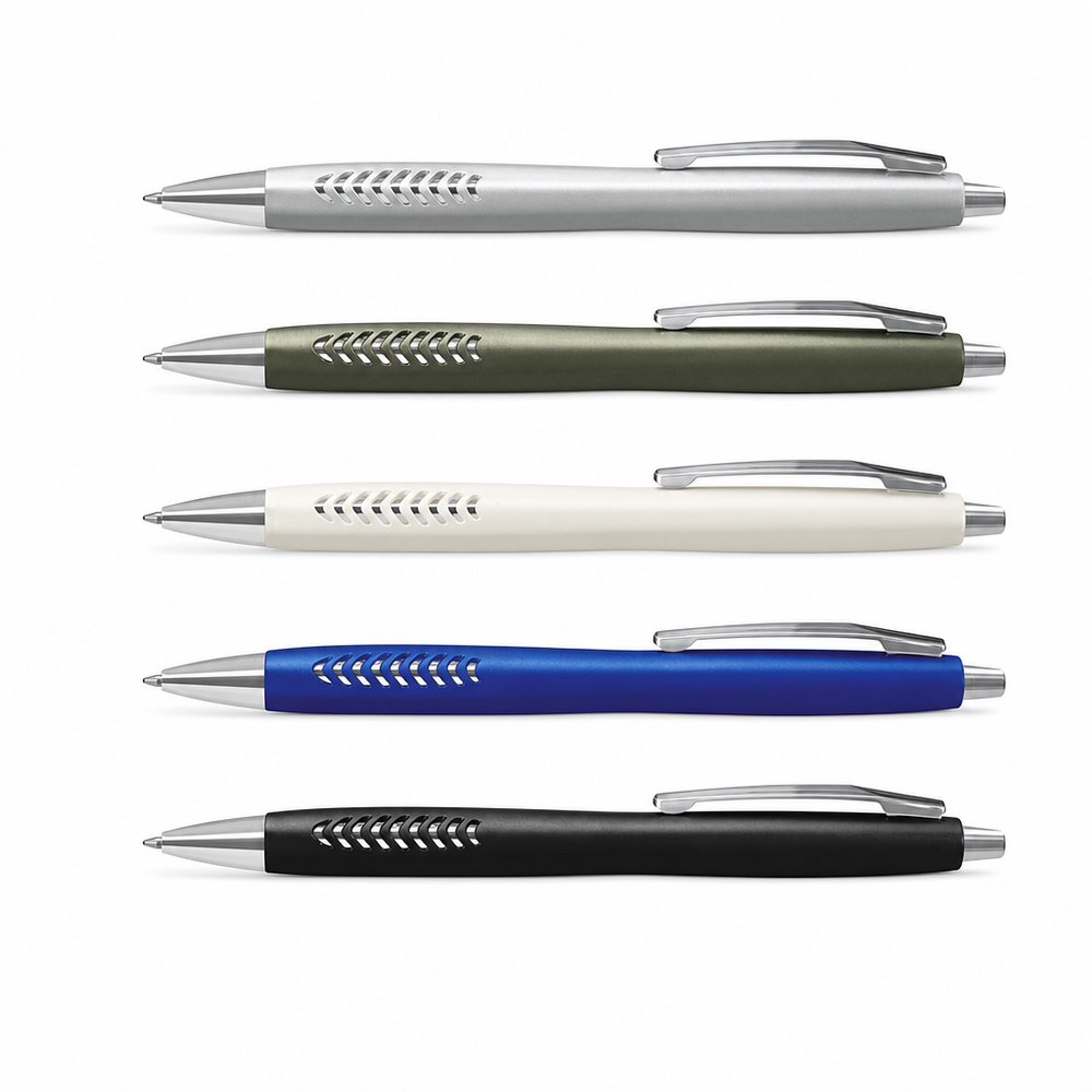 Tropez Metallic Barrel Pen — Branded Promotional Pen