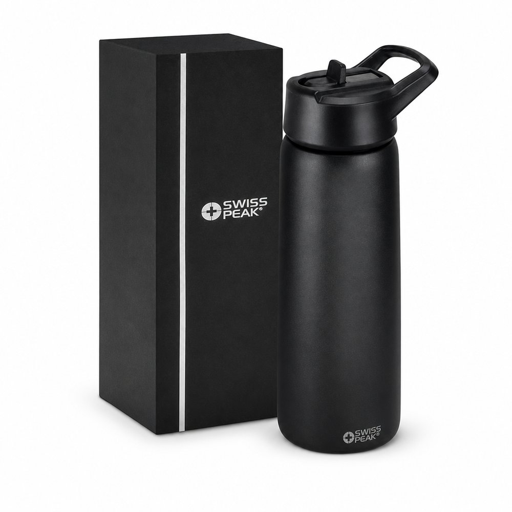 Swiss Peak 750ml Vacuum Insulated Water Bottle