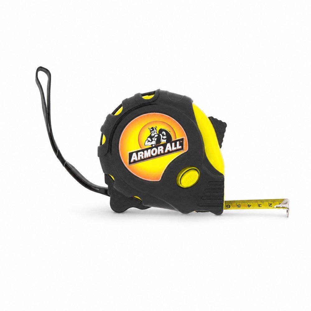 Branded Retractable Tape Measure — Metal 7.6m