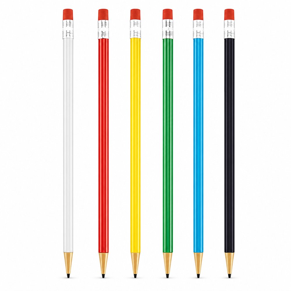 Click-Action Vending Mechanical Pencil With Eraser