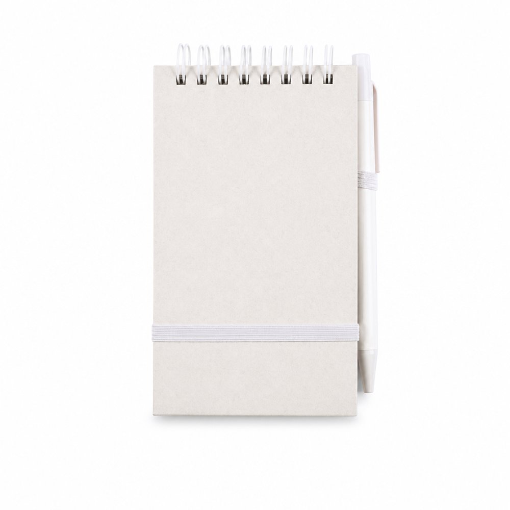 Recycled Milk Carton Notepad with Pen