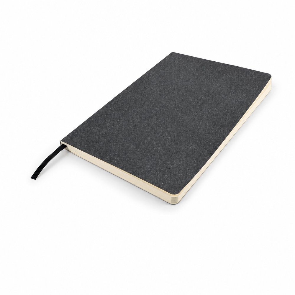 Recycled Leather A5 Notebook, Custom Branded