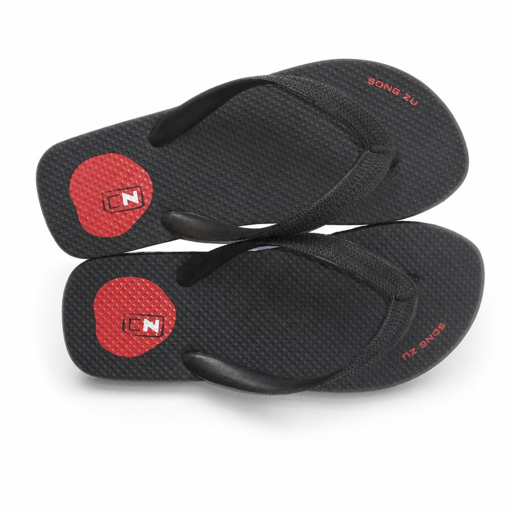 Custom Recycled Rubber Thongs — Branded Summer Footwear