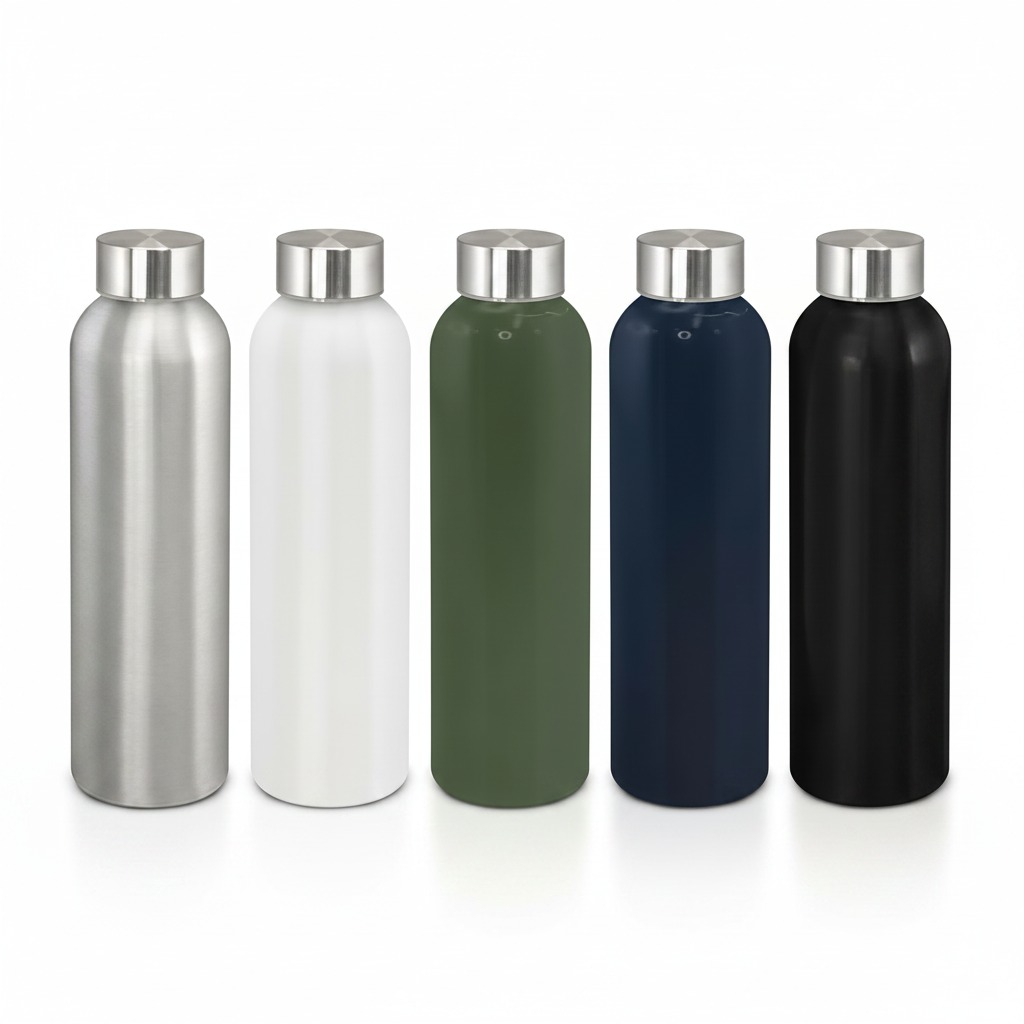 Hayley Aluminium Drink Bottle 600ml — Branded