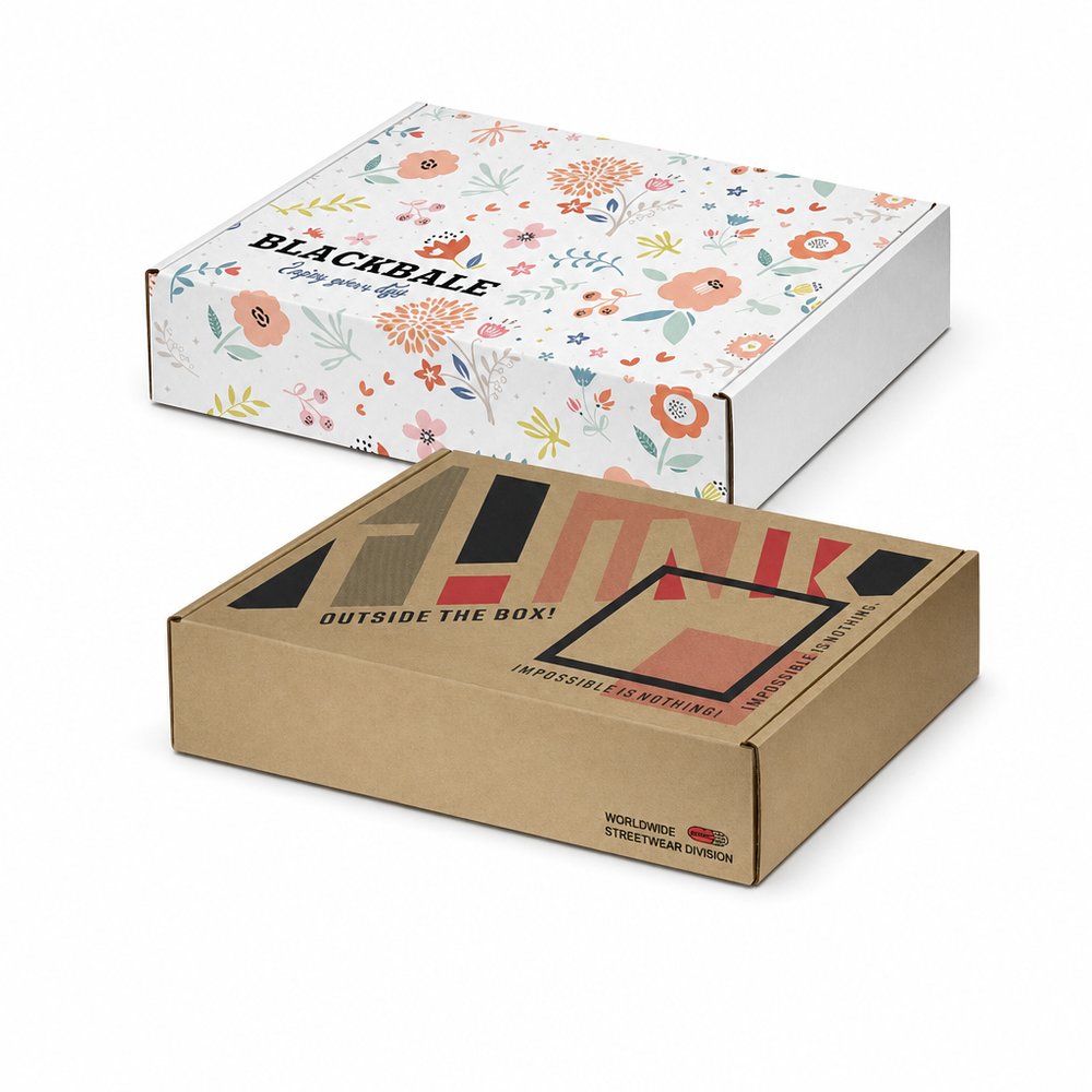 Custom Die-Cut Presentation Box with Locking Lid 465x320x120mm