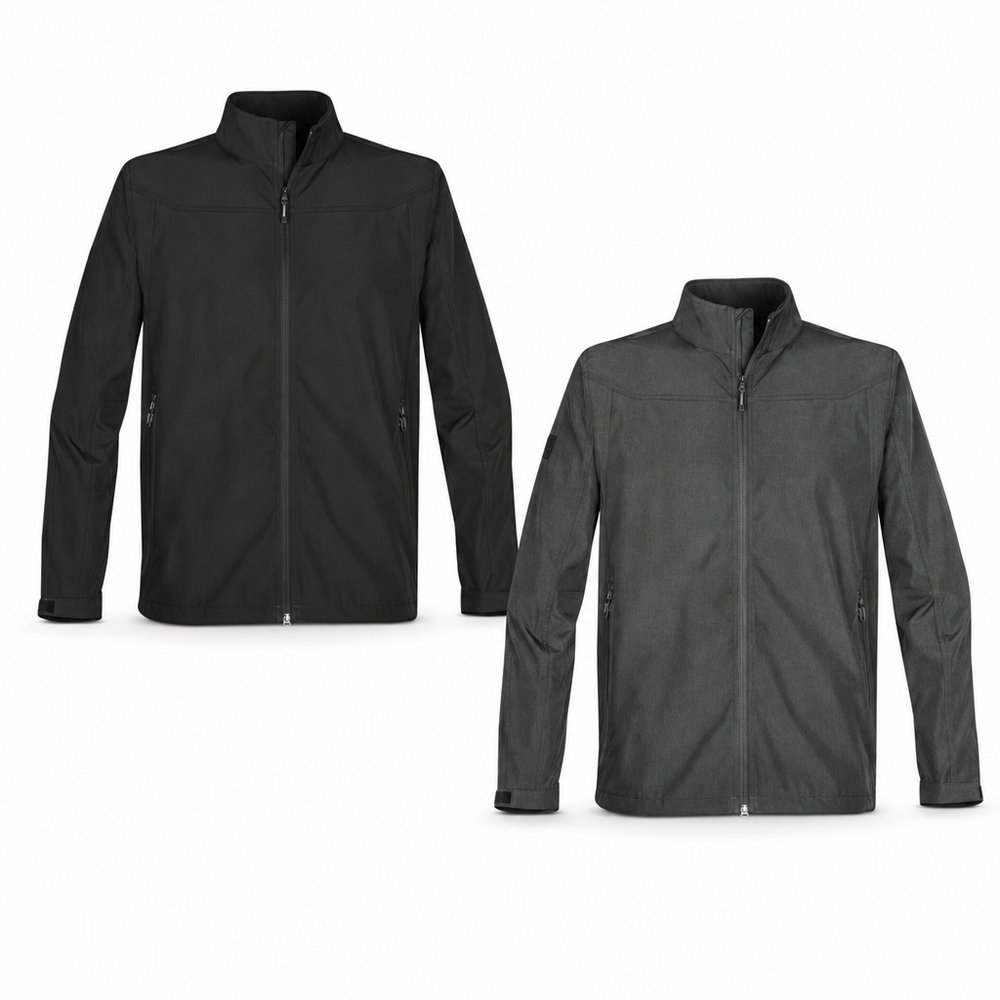 Branded Softshell Jacket — Showerproof Stormtech Style