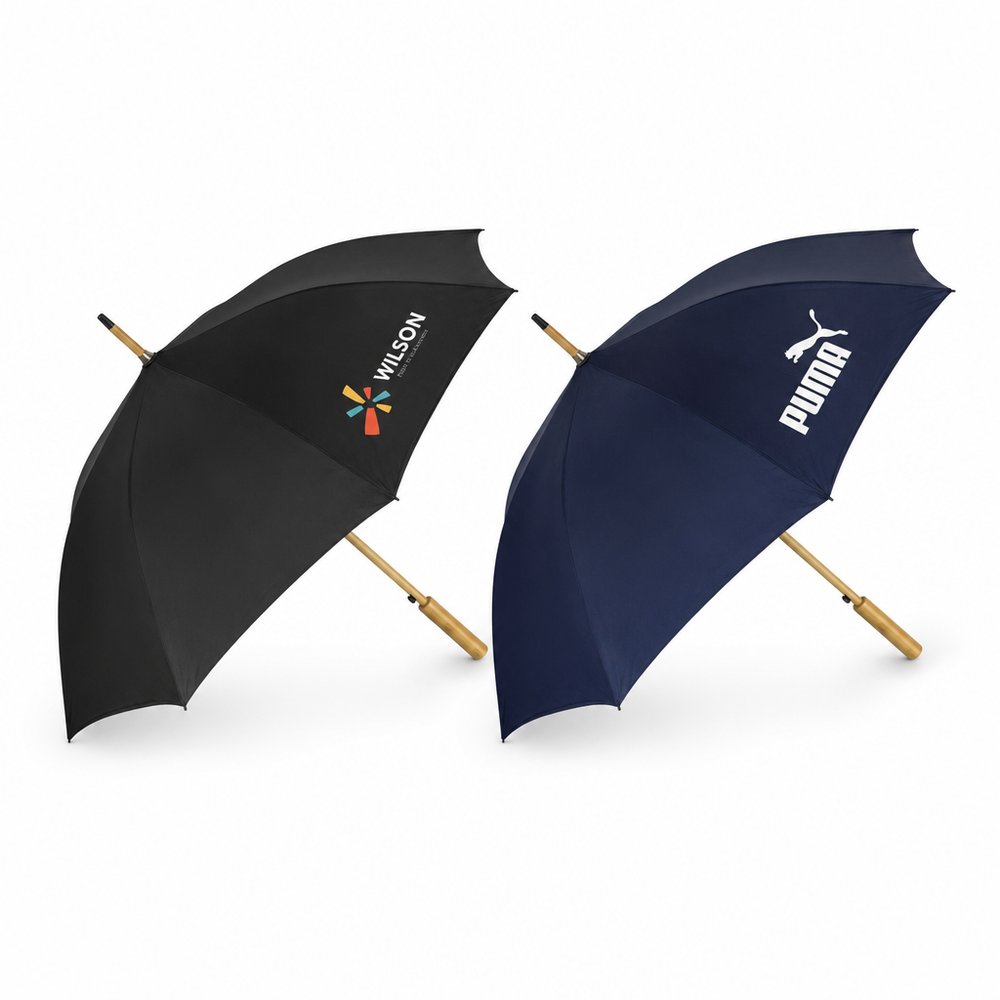 RPET Umbrella with Bamboo Shaft, 24-inch Executive